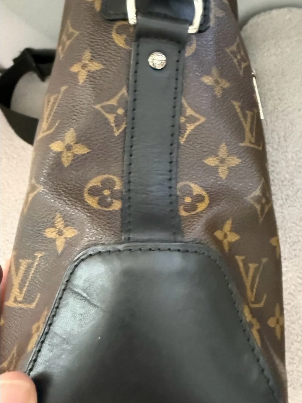 Louis Vuitton Monogram Macassar Torres Messenger Bag UNISEX